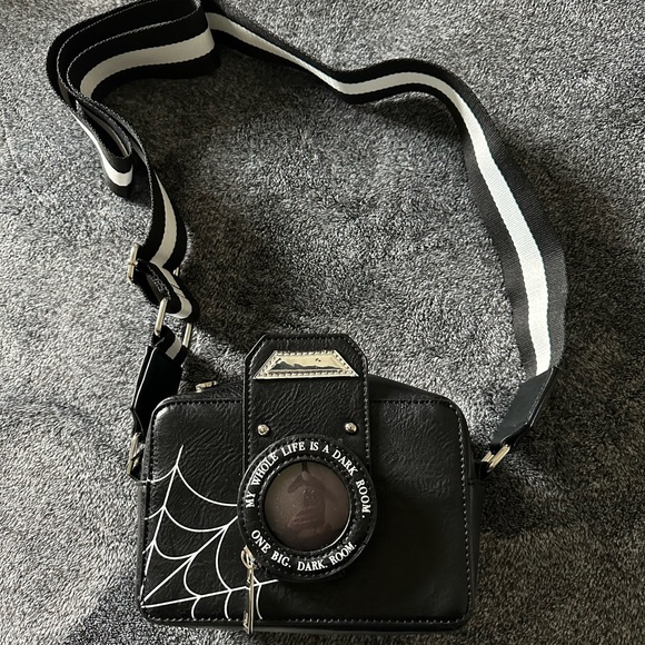 Killstar Handbags - Killstar Beetlejuice Dark Room Crossbody Bag